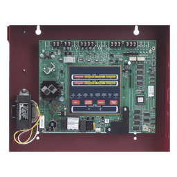 Panel de detección y alarma contra incendio convencional de 4 zonas, compatible con detectores i3 de System Sensor