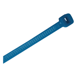 Cincho de nylon color azul 4.8 x 300mm (100pzs) (4200-04005)