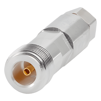 Conector tipo N hembra para FSJ1-50A