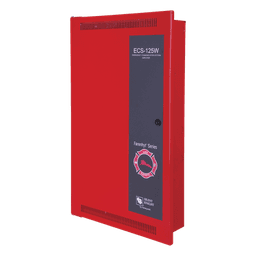 Amplificador Inteligente de 125 Watts para Sistema de Evacuación por Voz, con Fuente de Alimentación y Respaldo de Batería