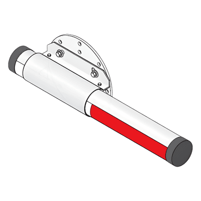 Brazo de aluminio sin iluminación de 14ft (4.26m) / Montaje no incluido