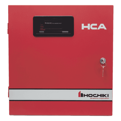 Panel Convencional De 8 Zonas, Hasta 20 Detectores por Zona, Capacidad 6.5A, Alimentación 120V, Color Rojo (0100-09600), Listado UL 864 9th Edición 