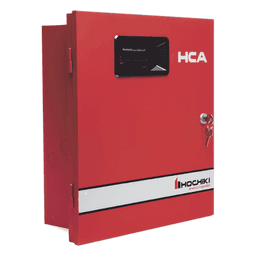 Panel Convencional De 8 Zonas, Hasta 20 Detectores por Zona, Capacidad 6.5A, Alimentación 120V, Color Rojo (0100-09600), Listado UL 864 9th Edición 