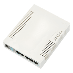 Switch Mikrotik 5 puertos Gigabit Ethernet y 1 SFP