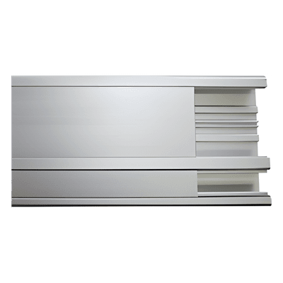 Canaleta de aluminio, 140 x 41 tramo 3m. (8501-80300)