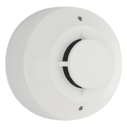 Detector fotoeléctrico de humo inalámbrico direccionable con base incluida, para red mallada SWIFT