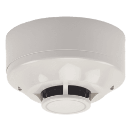 Detector de calor inalámbrico direccionable de temperatura fija a 135 °F, serie SWIFT, con base incluida