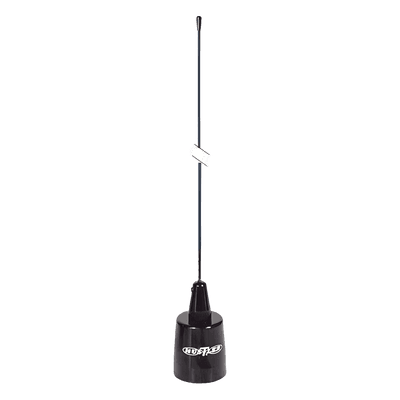 Antena Móvil VHF en Color Negro, Resistente a la corrosión, 3.4 dB de ganancia, 148-174 MHz.