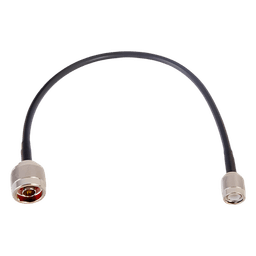 Jumper de 30 cm (11.81 pulgadas) Fabricado con Cable RG-58U-SYS, Conector N y Conector TNC en el Otro Extremo