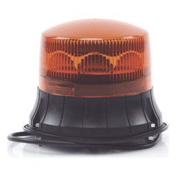 Burbuja LED giratoria de color ámbar, 9 LEDs, montaje permanente