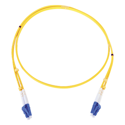 Jumper de Fibra Óptica Monomodo LC/LC Duplex de 1 Metro (3.28 Pies)