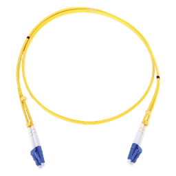 Jumper de Fibra Óptica Monomodo LC/LC Duplex de 1 Metro (3.28 Pies)