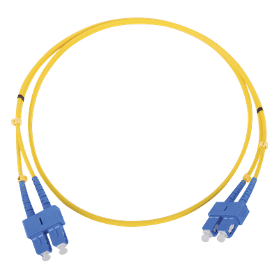 Jumper de Fibra Óptica Monomodo SC/SC Duplex de 1 Metro (3.28 Pies)