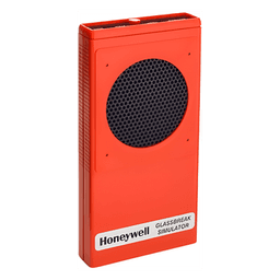 Simulador de rotura de vidrio para pruebas de detectores FlexGuard, modos manual y flex, con activación remota hasta 10 pies