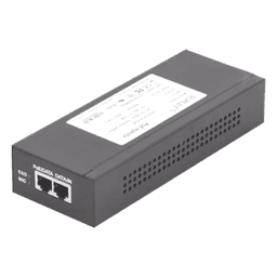 Inyector Super Hi-PoE / 56 Vcc / 30 Watts / Para Domos HIKVISION PTZ / IP (-AE / DE) / Soporta 802.3 af /at / Para Aplicaciones de CCTV