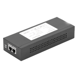 Inyector Super Hi-PoE / 56 Vcc / 30 Watts / Para Domos HIKVISION PTZ / IP (-AE / DE) / Soporta 802.3 af /at / Para Aplicaciones de CCTV