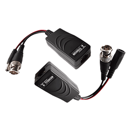 Kit de transceptores activos TURBO HD. Convierte 36/24 Vcc a 12 Vcc regulados, a través de cable  UTP Cat5e / 6. Transmision de 200 m (Revisar tabla de resoluciones ) 