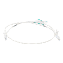Cable de Parcheo TX6, UTP Cat6, Diámetro Reducido (28AWG), Color Blanco Mate, 0.91 Metros (3 Pies)