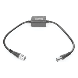 AISLADOR DE TIERRA por BNC / ELIMINE eficazmente los problemas en el video como el RUIDO, DIAFONIA, INDUCCIÓN e INTERFERENCIAS causadas por los lazos de tierra. Compatible con cámaras HD-TVI/CVI/AHD/CVBS de hasta 2 MP. 