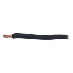 Cable Eléctrico de Cobre Recubierto THW-LS Calibre 1/0 AWG 19 Hilos Color Negro (100 metros).