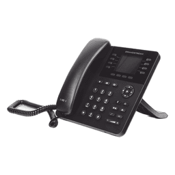 Teléfono IP SMB PoE 8 Líneas 4 Teclas de Función y conferencia de 4 vías. PoE