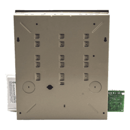 Panel de control de intrusión de hasta 48 zonas con teclado alfanumérico y receptor inalámbrico integrado, compatible con serie 5800