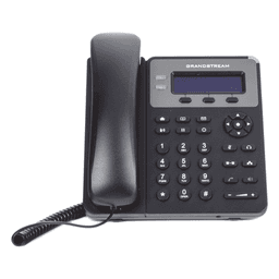 Teléfono IP SMB de 2 Líneas, 1 cuenta SIP con 3 teclas de función programables y conferencia de 3 vías. PoE