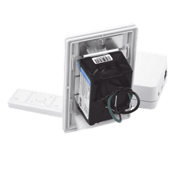 Kit de inicio Caseta Wireless con hub Smart Bridge, atenuador de pared, control Pico y placa Claro para controlar la iluminación desde la app Lutron