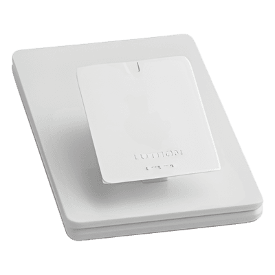 Pedestal de mesa para un control Pico, base antideslizante con peso, color blanco, para sistemas de iluminación y persianas Lutron