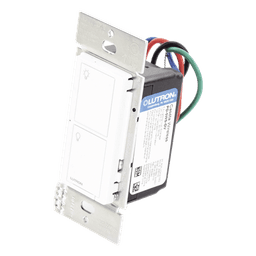 Interruptor de pared inteligente on/off Caseta Wireless, voltaje dual 120/277 V, 5 A en LED, sin cable neutro, compatible con controles Pico y Smart Bridge