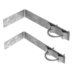 Juego de 2 Herrajes de Pared para Sujeción de Mástil (1-1/4" a 2")