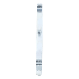 Clip Recto Automático para unir tramos de charola con peralte de 54 con acabado Electro Zinc