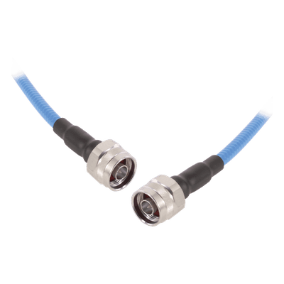 Cable Flex SSP-250-LLPL (1/4 Diam.) de 1 Metro (3.28 Pies), Bajo PIM (?-155 dBc), Conectores N Macho a N Macho, 0-6 GHz.