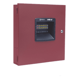 Panel de control de alarma contra incendio convencional de 2 zonas, compatible con detectores serie i3