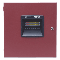 Panel de control de alarma contra incendio convencional de 2 zonas, compatible con detectores serie i3