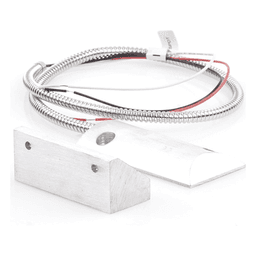 Contacto Magnético para Piso Uso Rudo / Salida Dual NC/NA / GAP 65 mm (2.5 in) / Aluminio / Cable Blindado 55 cm / UL & CE