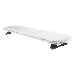 Barra de luces de 47" rojo/azul, 88 LED, con control de tráfico en color ámbar, ideal para equipar unidades de seguridad publica