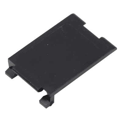 Inserto Ciego Para Placas de Pared MAX y 10G MAX, Color Negro, Bolsa con 10 Piezas