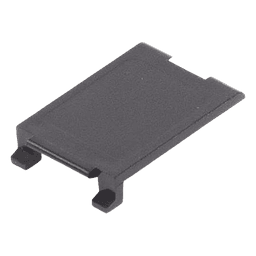 Inserto Ciego Para Placas de Pared MAX y 10G MAX, Color Negro, Bolsa con 10 Piezas