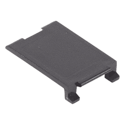 Inserto Ciego Para Placas de Pared MAX y 10G MAX, Color Negro, Bolsa con 10 Piezas
