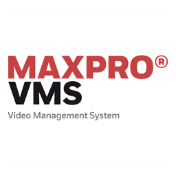 Licencia base de software de gestión de video MAXPRO VMS con interfaz para 64 canales, cliente-servidor