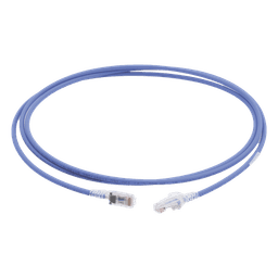 Patch Cord MC6 Modular Cat6 UTP, CM/LS0H, 2.13 Metros (7 Pies), Color Azul