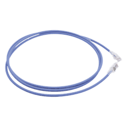 Patch Cord MC6 Modular Cat6 UTP, CM/LS0H, 2.13 Metros (7 Pies), Color Azul