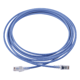 Patch Cord MC6 Modular Cat6 UTP, CM/LS0H, 4.57 Metros (15 Pies), Color Azul