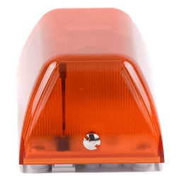 Minicontrolador Audiovisual de Uso No Autorizado o Situaciones Urgentes, Color Ambar