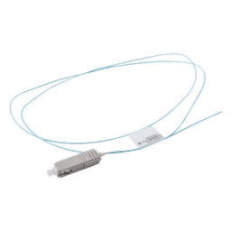 Pigtail de Fibra Óptica SC Simplex, Multimodo OM3 XGLO 50/125, OFNR, Color Aqua, 1 Metro (3.28 Pies)