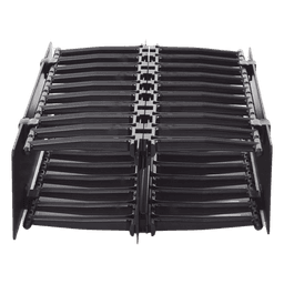 Organizador de Cable Horizontal RouteIT, Doble, Para Rack de 19in, 4in de profundidad, 2UR