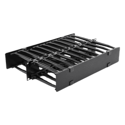 Organizador de Cable Horizontal RouteIT, Doble, Para Rack de 19in, 6in de profundidad, 2UR