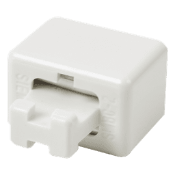Clip de Puente, Para Uso con Regletas S66 de Siemon, de 1 Par, Color Blanco