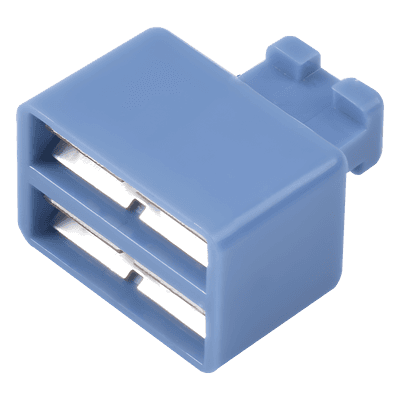 Clip de Puente, Para Uso con Regletas S66 de Siemon, de 1 Par, Color Azul